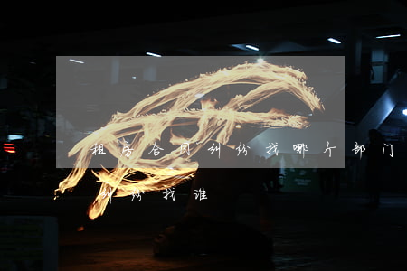 租房合同纠纷找哪个部门解决最快(租房合同纠纷找谁)
