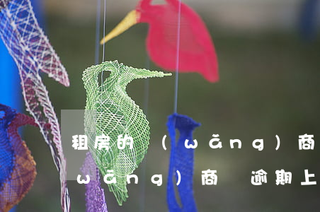 租房的網(wǎng)商貸逾期怎么辦(網(wǎng)商貸逾期上征信怎么處理)