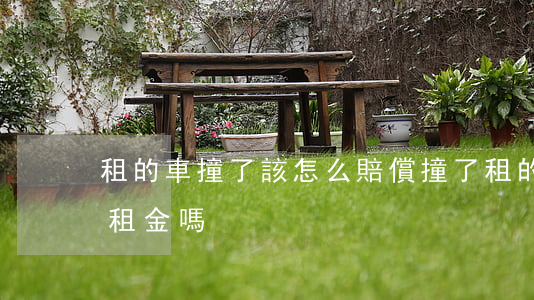 租的車撞了該怎么賠償(撞了租的車需要賠償租金嗎)