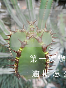 第一次辦信用卡逾期怎么辦(第一次辦信用卡逾期怎么辦)