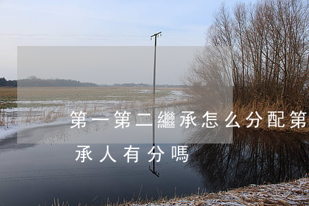 第一第二繼承怎么分配(第一繼承人在第二繼承人有分嗎)