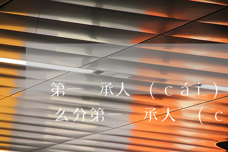 第一繼承人財(cái)產(chǎn)怎么分(第一繼承人財(cái)產(chǎn)怎么分配)