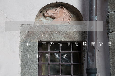 第三方办理停息挂账靠谱吗(第三方办理停息挂账靠谱吗)