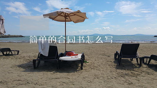 简单的合同书怎么写