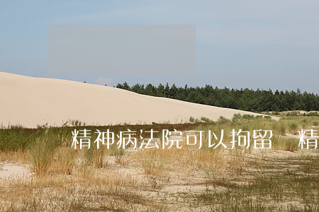 精神病法院可以拘留嗎(精神病拘留所收嗎)