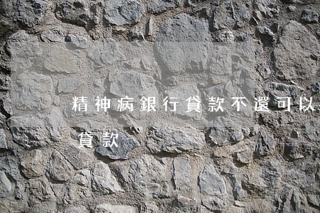精神病銀行貸款不還可以嗎（精神病欠信用卡貸款）