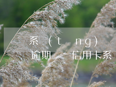 系統(tǒng)維護(hù)還信用卡算逾期嗎(還信用卡系統(tǒng)維護(hù)怎么辦)