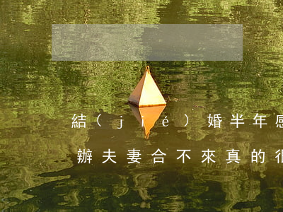 結(jié)婚半年感情合不來想離婚怎么辦(夫妻合不來真的很想離婚了)