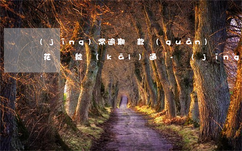 經(jīng)常逾期還款關(guān)閉花唄還能開(kāi)通嗎-經(jīng)常逾期還款關(guān)閉花唄還能開(kāi)通嗎安全嗎
