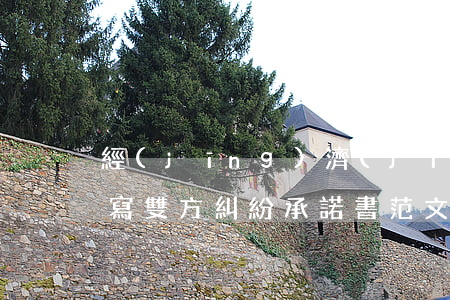經(jīng)濟(jì)糾紛承諾書怎么寫(雙方糾紛承諾書范文)