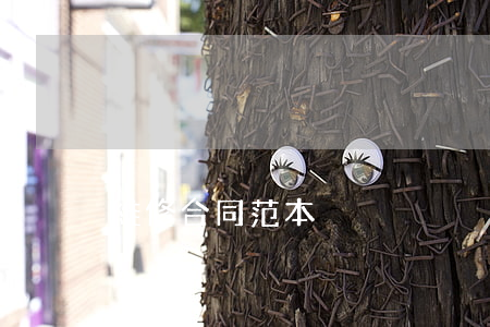 維修合同范本