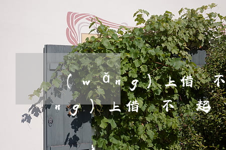 網(wǎng)上借錢不還起訴后(網(wǎng)上借錢不還起訴后會(huì)怎么樣)