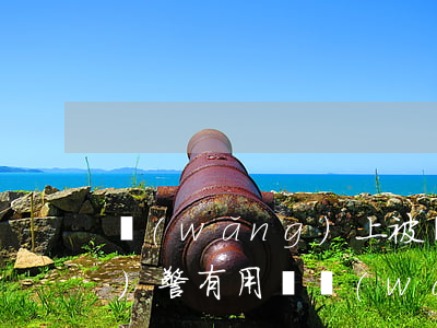 網(wǎng)上被騙了700報(bào)警有用嗎(網(wǎng)上被騙了700報(bào)警有用嗎)