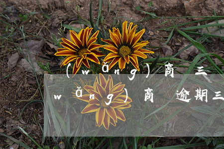 網(wǎng)商貸三筆借款一筆逾期(網(wǎng)商貸逾期三個(gè)月要求全部還清怎么辦)
