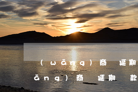 網(wǎng)商貸延期還款成功-網(wǎng)商貸延期還款成功后,如何關(guān)閉自動還款