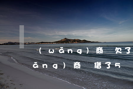 網(wǎng)商貸欠了5萬還不上(網(wǎng)商貸借了5萬還不上怎么辦)