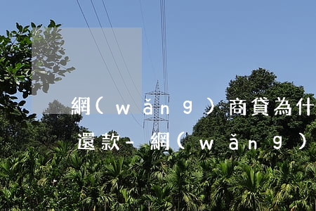 網(wǎng)商貸為什么要自己選擇金額還款-網(wǎng)商貸為什么要自己選擇金額還款呢