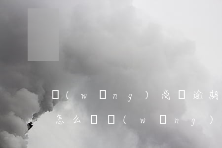 網(wǎng)商貸逾期半小時(shí)怎么辦(網(wǎng)商貸逾期半小時(shí)怎么辦)
