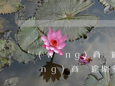 網(wǎng)商貸逾期涉及刑事么(網(wǎng)商貸逾期多久會(huì)被起訴會(huì)有什么后果)