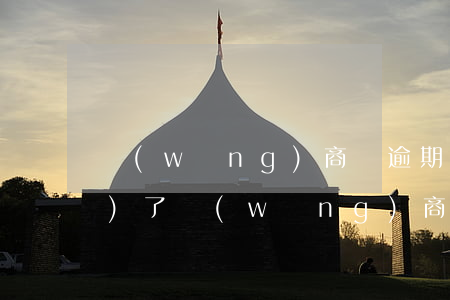 網(wǎng)商貸逾期花唄凍結(jié)了(網(wǎng)商貸忘記還款花唄凍結(jié))