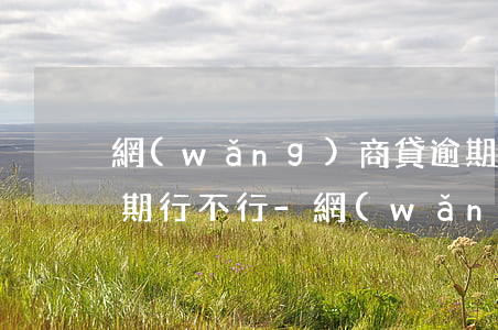 網(wǎng)商貸逾期要求還全款先還逾期行不行-網(wǎng)商貸逾期要求還全款先還逾期行不行呀