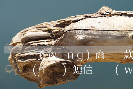 網(wǎng)商貸還款提醒一般幾點鐘發(fā)短信-網(wǎng)商貸還款提醒一般幾點鐘發(fā)短信通知