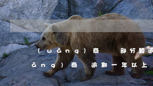 網(wǎng)商貸還部分算逾期么(網(wǎng)商貸逾期一年以上)
