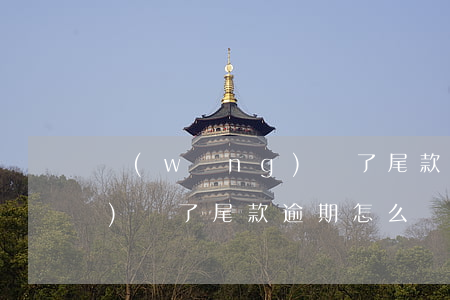 網(wǎng)簽了尾款逾期(網(wǎng)簽了尾款逾期怎么辦)