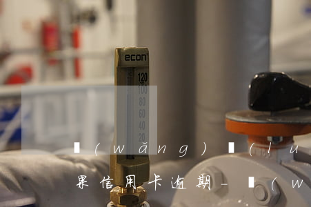 網(wǎng)絡(luò)貸款不還的后果信用卡逾期-網(wǎng)絡(luò)貸款不還的后果信用卡逾期怎么辦