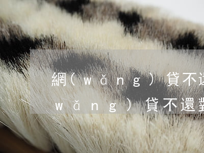 網(wǎng)貸不還子女有什么影響(網(wǎng)貸不還,對(duì)父母有什么后果)