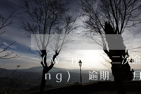 網(wǎng)貸二次逾期會怎么樣(網(wǎng)貸逾期兩個月會有什么樣的后果)