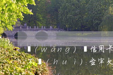 網(wǎng)貸信用卡不還會(huì)不會(huì)坐牢(欠信用卡網(wǎng)貸不還會(huì)坐牢嗎)
