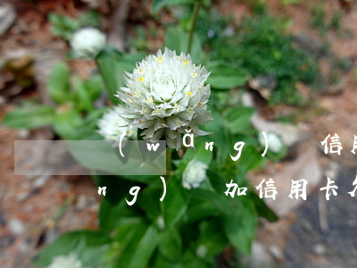 網(wǎng)貸信用卡欠20萬(網(wǎng)貸加信用卡欠款80萬)