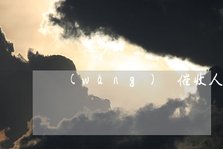 網(wǎng)貸催收人員呂誠毅