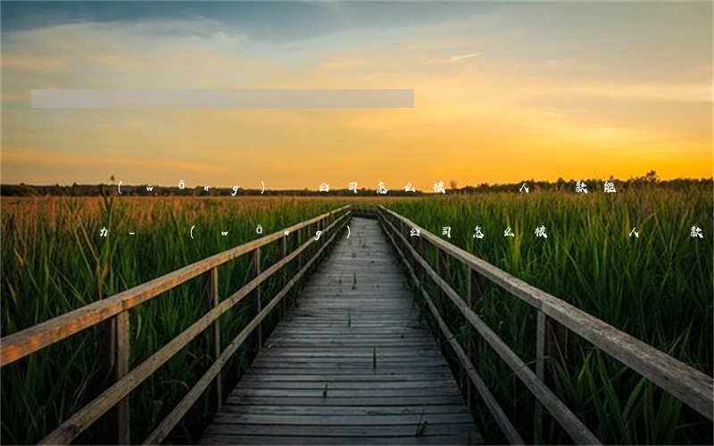 網(wǎng)貸公司怎么核實個人還款能力-網(wǎng)貸公司怎么核實個人還款能力呢