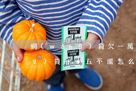 網(wǎng)貸欠一萬五不還(網(wǎng)貸一千五不還怎么辦)