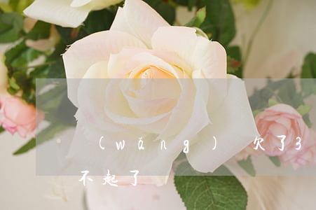 網(wǎng)貸欠了3萬(wàn)多還不起了