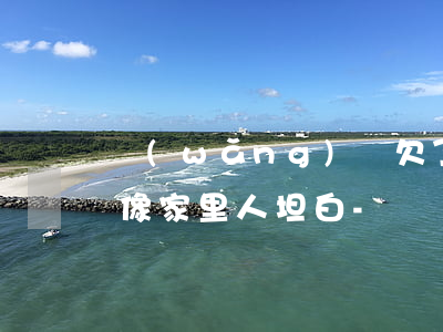 網(wǎng)貸欠了4萬(wàn)怎么像家里人坦白-