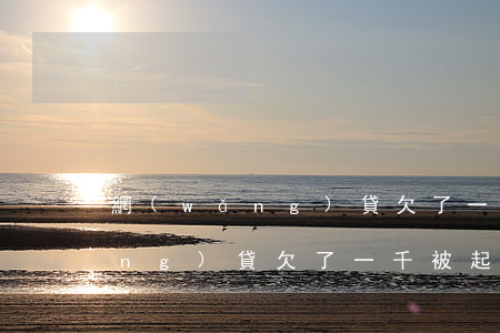 網(wǎng)貸欠了一千被起訴(網(wǎng)貸欠了一千被起訴)