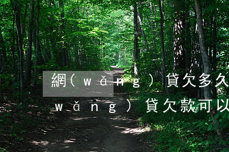 網(wǎng)貸欠多久后可以不用還(網(wǎng)貸欠款可以不還嗎)