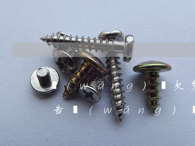 網(wǎng)貸欠多少天會(huì)被告(網(wǎng)貸欠款多久起訴)