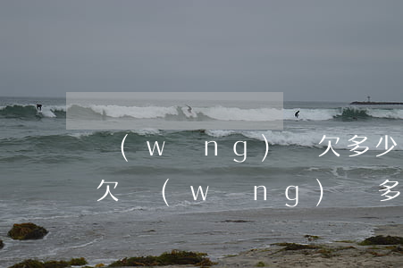 網(wǎng)貸欠多少會(huì)坐牢(欠網(wǎng)貸多少錢會(huì)坐牢)