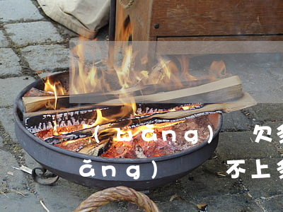 網(wǎng)貸欠多少錢才會坐牢(網(wǎng)貸還不上多少錢會坐牢)