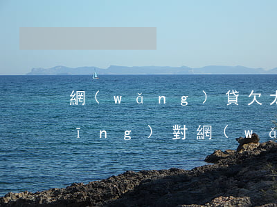 網(wǎng)貸欠太多還不起如何應(yīng)對(網(wǎng)貸欠太多還不起怎么辦)