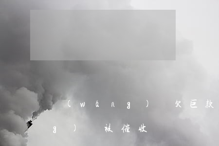 網(wǎng)貸欠巨款視頻(欠網(wǎng)貸被催收視頻)