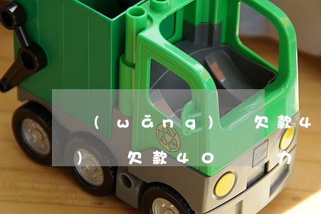 網(wǎng)貸欠款40萬(網(wǎng)貸欠款40萬無力償還)