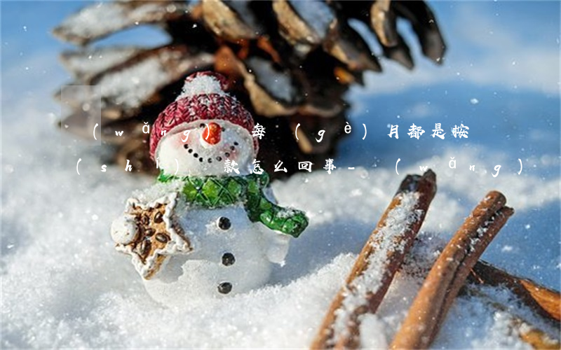 網(wǎng)貸每個(gè)月都是按時(shí)還款怎么回事-網(wǎng)貸每個(gè)月都是按時(shí)還款怎么回事呢