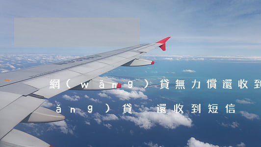 網(wǎng)貸無力償還收到短信(網(wǎng)貸沒還收到短信)