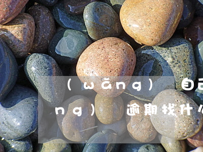 網(wǎng)貸自己的原因逾期(網(wǎng)貸逾期找什么理由)