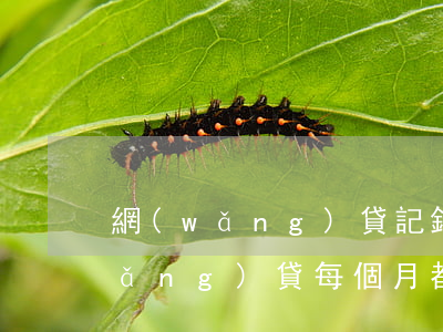 網(wǎng)貸記錄多但是沒逾期(網(wǎng)貸每個月都逾期)